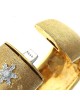 Vintage Diamond Snowflake Bangle Bracelet